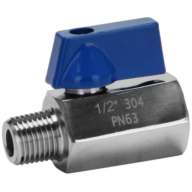 Palla 1/2 pollice 304 palla in acciaio inox donna e maschio NPT ottima per doccia M2D5