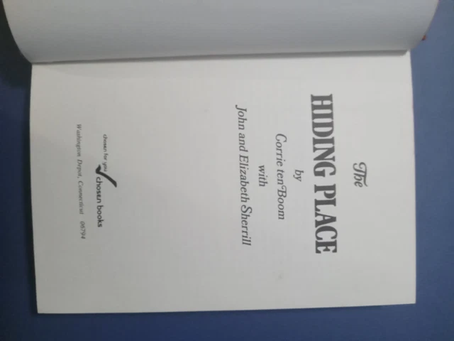 THE HIDING PLACE by Corrie ten Boom, 1971 £10.17 - PicClick UK