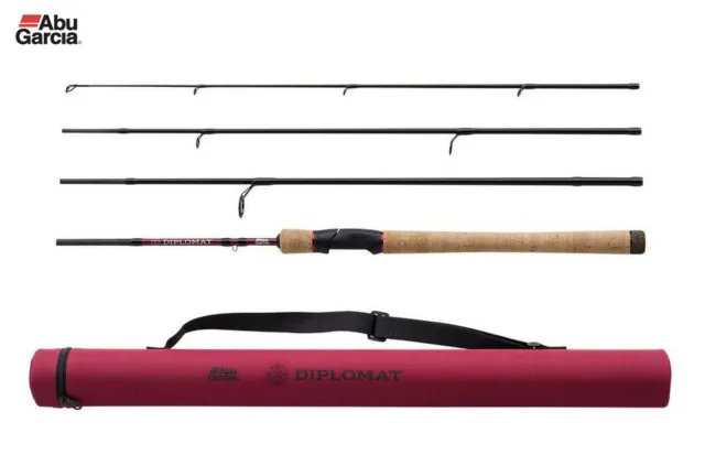 Abu Garcia Diplomat V2 Travel Spinning Rods - 7ft - 10ft - All Models