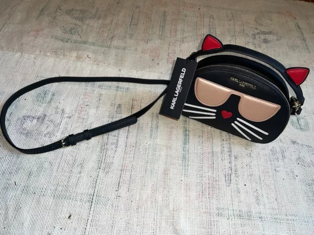 Upcycled Louis Vuitton Karl Lagerfeld And His Cat Keychain - LingSense