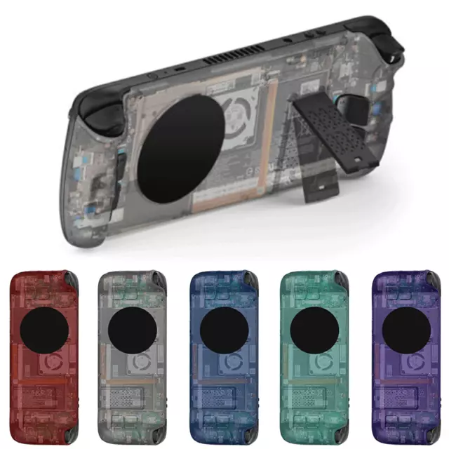 Transparent Protective Case For Steam Deck Game Console Grip Cover Shockproof