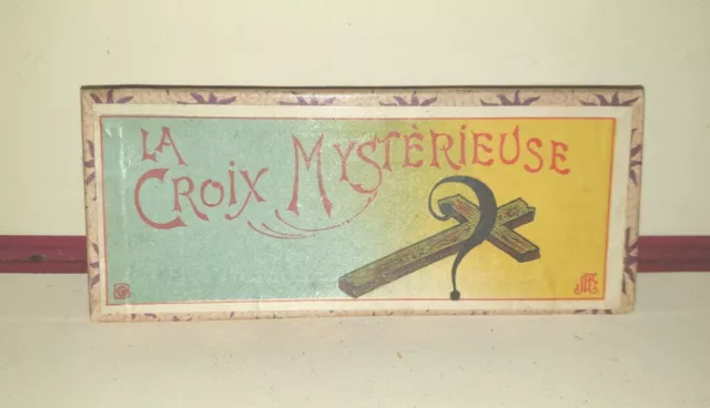 Jeu Ancien :  Jeu De Patience La Croix Mystérieuse