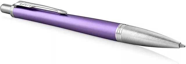 Parker Urban Ballpoint Pen Premium Violet Purple Medium Blue Point Gift Boxed