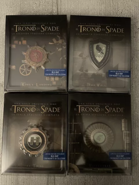 Il Trono di Spade - Stagioni 1-4 Complete 1a edizione limitata con calamite