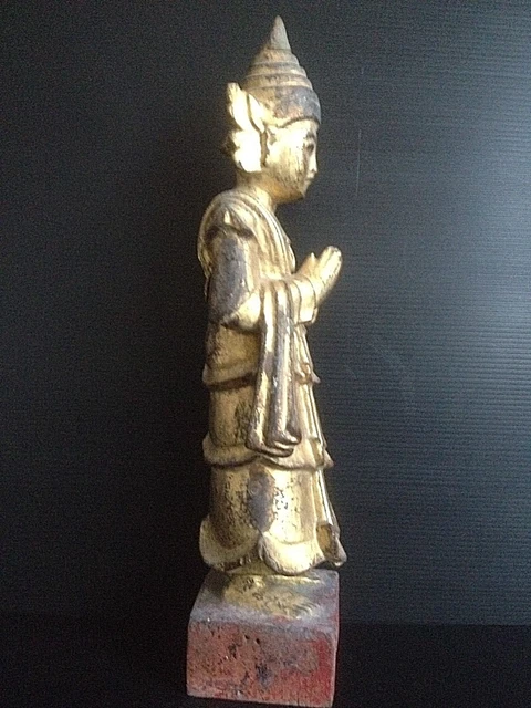 Antique Burmese Nat statue 8
