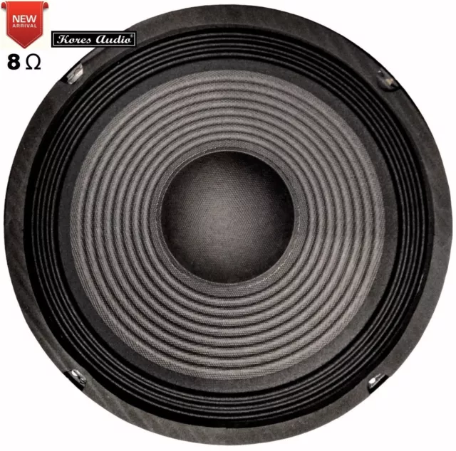 JC-108 "NEW" Coppia (600W) Woofer Universali 10 Pollici 25/26 Cm 8 Ohm 3