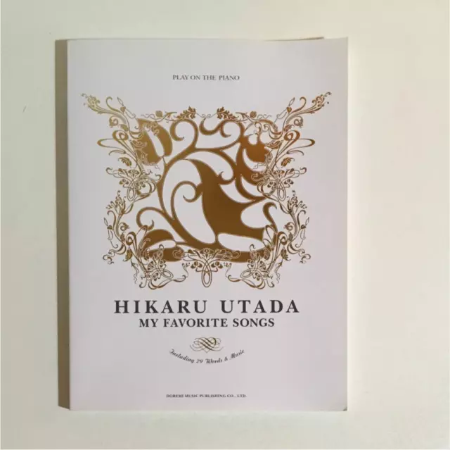 Hikaru Utada Piano & Vocal My Favorite Songs Sheet Music Score Book