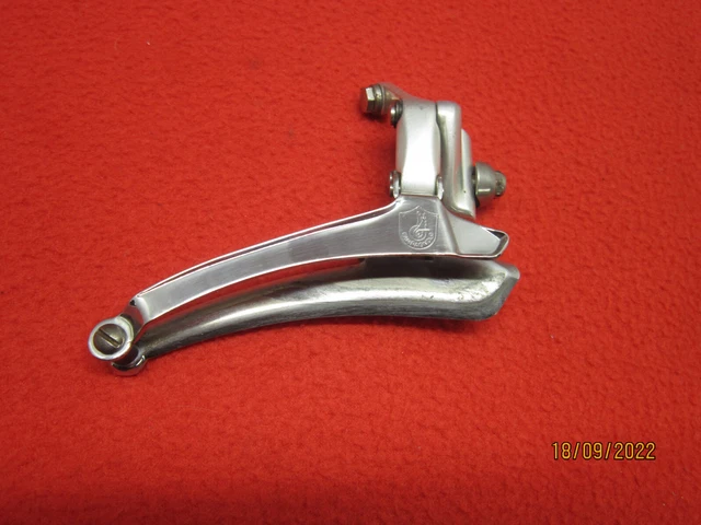 Dérailleur Avant Campagnolo Record Compact - 2x10 Vitesses, Pince 32 Mm, Excellent État Occasion
