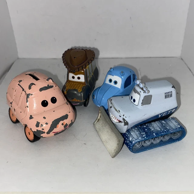 DISNEY PIXAR CARS - Toy Story Woody, Yeti, Bugs Life & Hamm Diecast ...