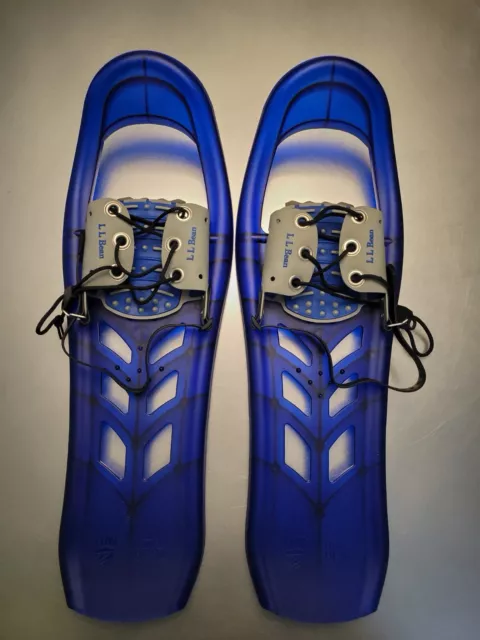 L.L. BEAN LITTLE Bear Cubs Adjustable Snow Shoes Green 37.21