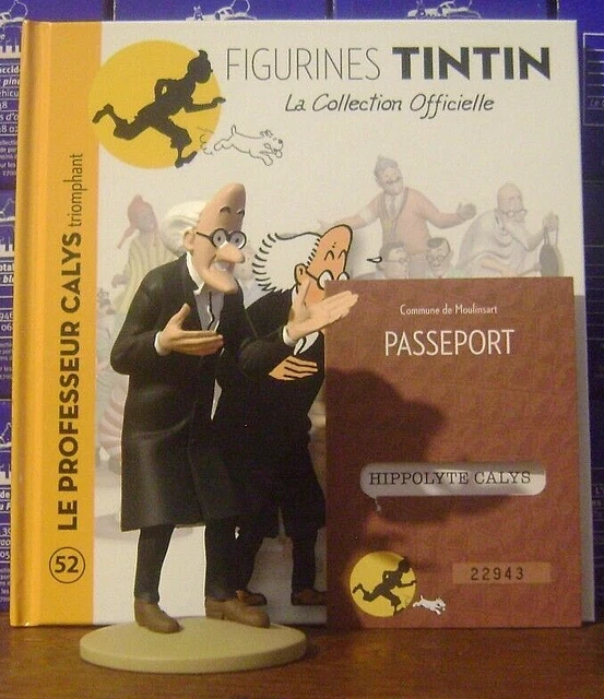 Figurine Tintin Collection Officielle Calys Numéro 52 - Résine - Très Bon état