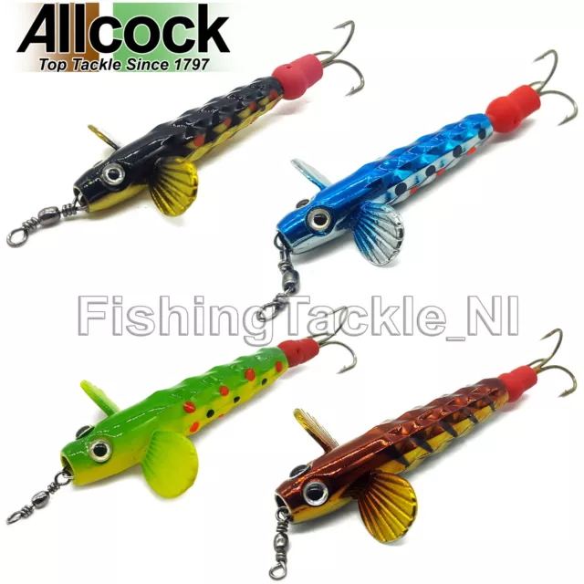 Allcock Metal Devon Diamond Body Minnow Spinning Salmon Fishing Lure All Colours