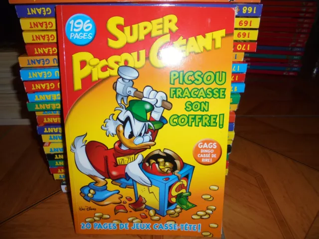 Lot Super Picsou Géant 10 tomes au choix voir description pour choisir 3