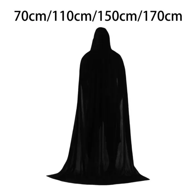 Halloween Cosplay Cape Witch Costume Hooded Cloak for Carnival Stage Performance