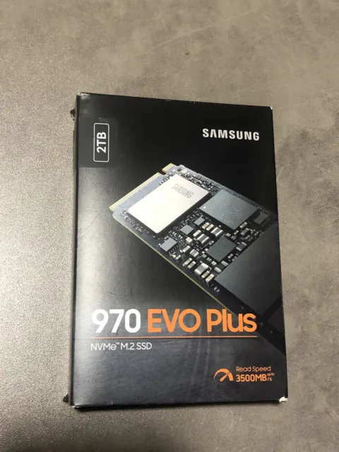 Samsung 970 EVO Plus Solid-State-Laufwerk 2 TB, intern, M.2 (MZV7S2T0BW)