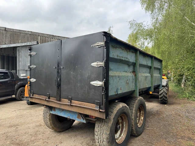 GRAIN, MUCK, FARM Tipping Trailer 10 Tonne £2,964.72 - PicClick UK