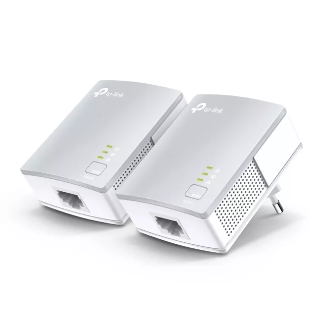 TP-Link Powerline - PA411KIT 600Mbps Ethernet 2er Set Weiß Windows/Mac/Linux