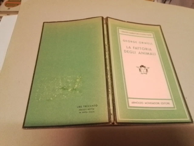George Orwell La Fattoria Degli Animali Mondadori Medusa 2a Ed 1948, 13g24 George Orwell La Fattoria Degli Animali Mondadori Medusa 2a Ed 1948, 13g24