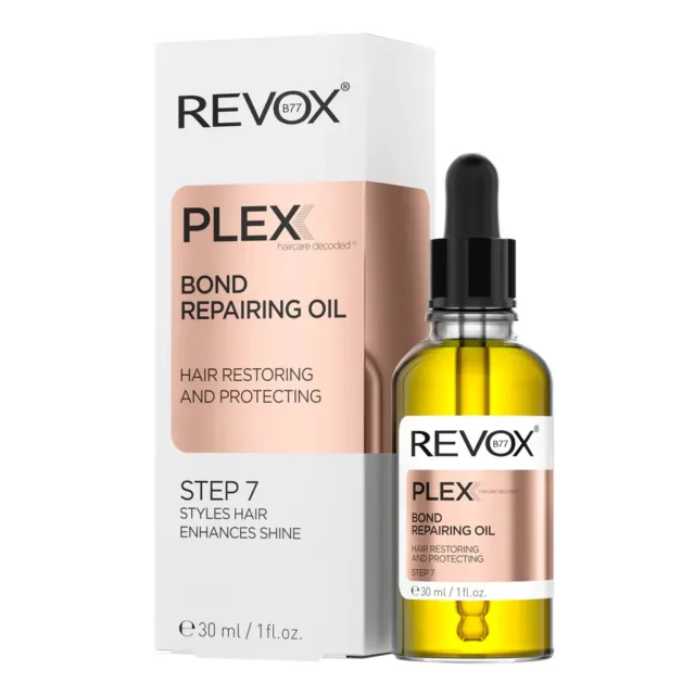 Revox B77 - Plex - Aceite de reparación de enlaces paso 7 - restauración y protección del cabello -30 ml
