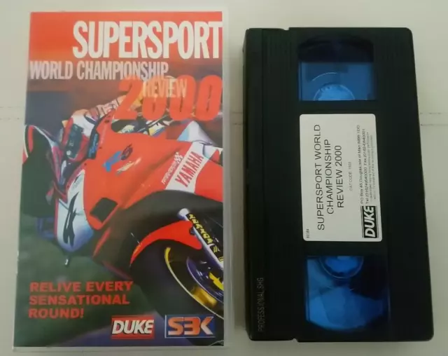Super Sport World Championship 2000 Review VHS Video Tape