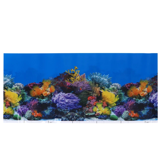 Décalcomanie aquarium image de fond d'aquarium