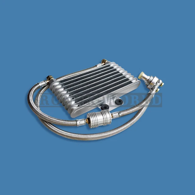 125ml Motorcycle Oil Cooler Engine Oil Cooling Radiator System New