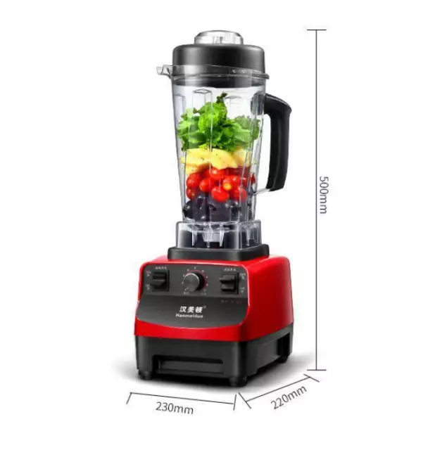 Electric Juicer Fruits Blender Machine Ice Crusher Ice Chopper Milktea 220V