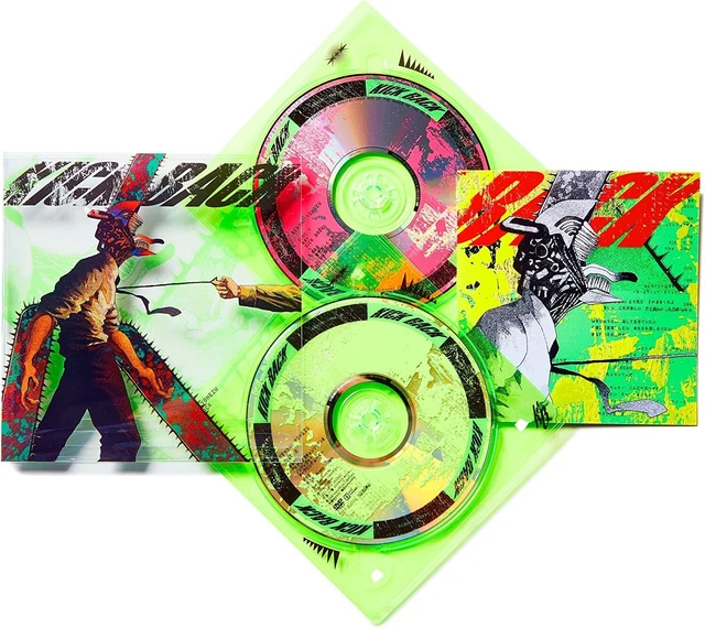KENSHI YONEZU KICK BACK Chainsaw Man CD + DVD, Limited Ver, Shipped