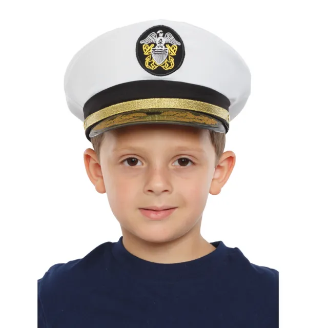 Vestiti America Navy Captain Admiral Hat - Vestiti Cappello per giochi di ruolo