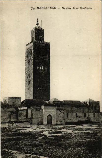 CPA AK Marrakech - Mosque of Koutoubia MOROC (963575)