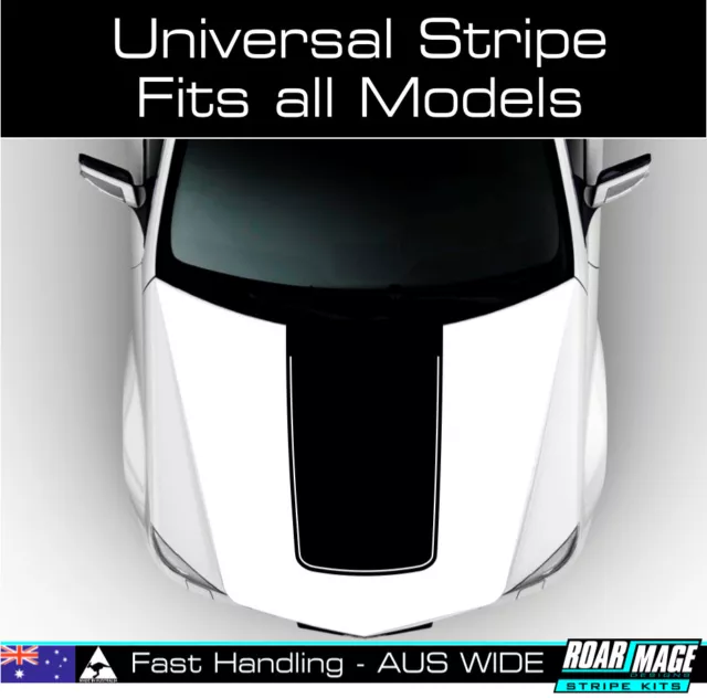 Star Car Stickers. Car Hood and Side Body Sticker Set. Mustang