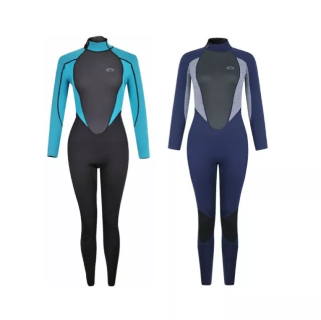 Ladies Full Wetsuit Typhoon Storm 3/2 Neoprene Diving Sup Canoe Kayak Swimming