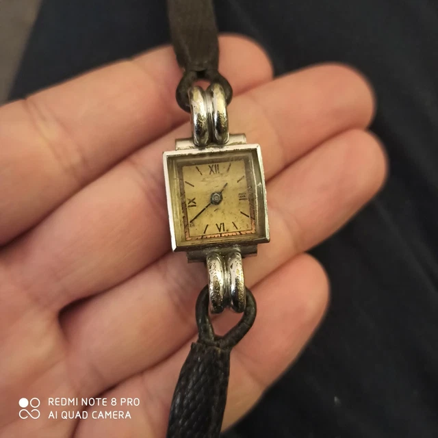 Montre Strato Automatique Mécanique Plaqué Or - À Réviser, Manque La Tige, Occasion
