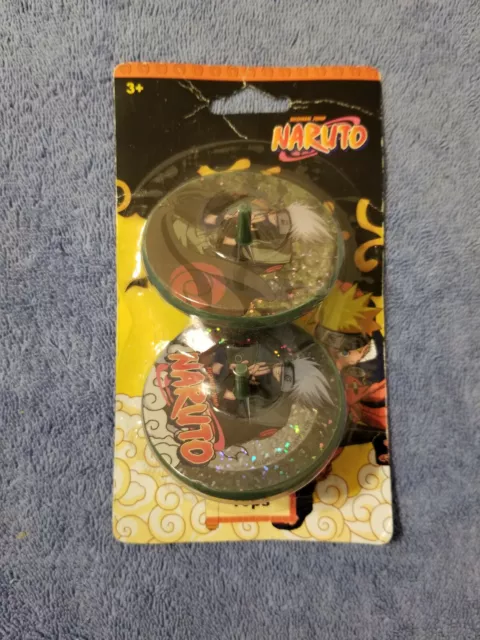 2002 Naruto Shonen Jump Kakashi Spinning Tops NEW!