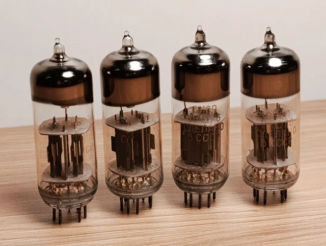 PTT100 Tube Electronique Dorée PTT 100 RT NOS peinture
