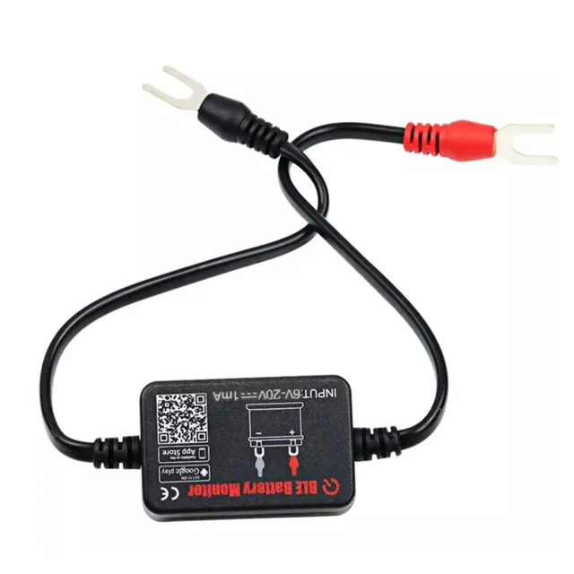 12V Bluetooth 4.0 Car Battery Monitor Voltage Meter Tester LowVolt Alarm BM2 F