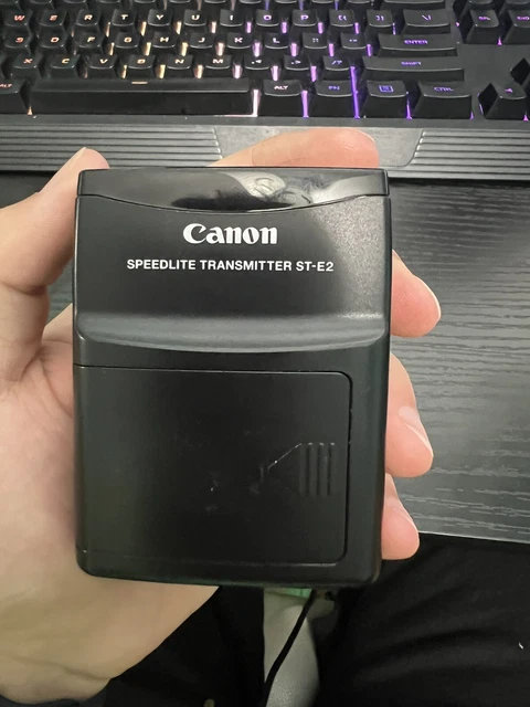 Canon Speedlite Transmitter ST-E2 + Case