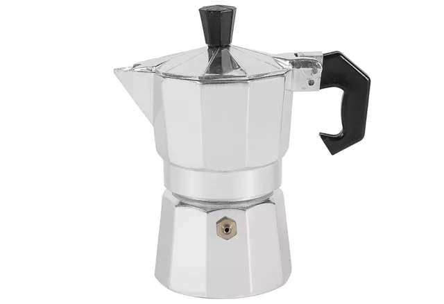 KARL KRÜGER HAUSRAT Espressokocher Alu eckig 1 T
