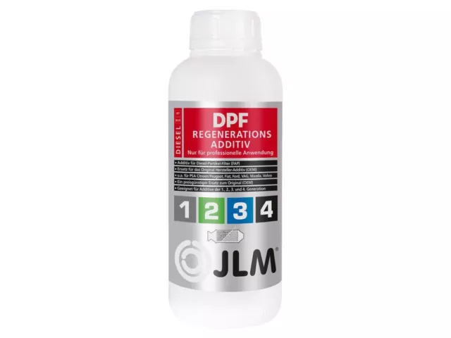 JLM DPF 1 Liter Nachfüllflüssigkeit Additiv für Dieselpartikelfilter MISCHBAR