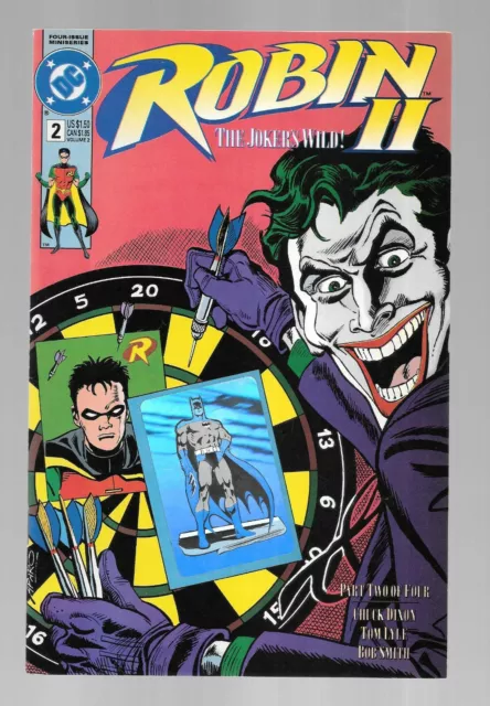 ROBIN II THE JOKER'S WILD 2 JIM APARO VARIANT WITH BATMAN HOLOGRAM Tim Drake DC