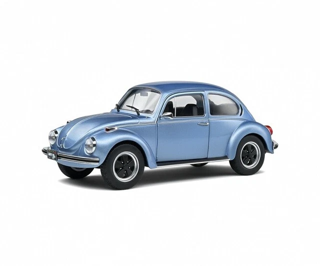 Solido 421182210 - 1:18 VW Beetle 1303 Bleu Métallique - Neuf