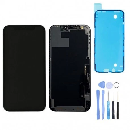 Ecran lcd + Vitre tactile pour iPhone 12 + outils