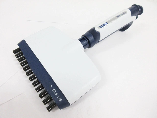 Rainin L12-50Xls+ 17013809 12 Channel Pipet-Lite Pipette 5 - 50 Lts Xls+