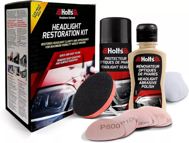 Headlight Restoration Kit other Restores original brightness Holts 11750