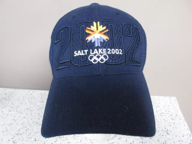 Salt Lake City Utah 2002 Olympics Blue Snapback Hat Cap American Needle Wool NEW