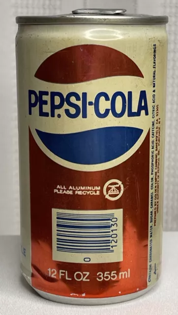 Vintage Pepsi Salutes The 1st NASA Space Shuttle Landing 1981 Unopened Soda Can 3