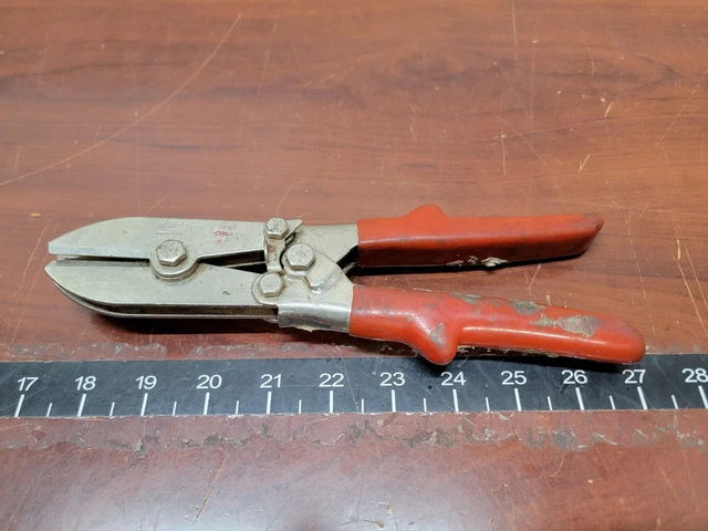 Malco C5 Duct Crimper Sheet Metal Pipe HVAC Tool 5 Blades c-x
