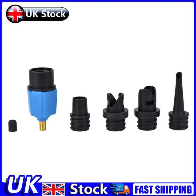 Rowing Boat Valve Adapter Paddle Board Canoe Kayak Air Valve Pump Converter UK