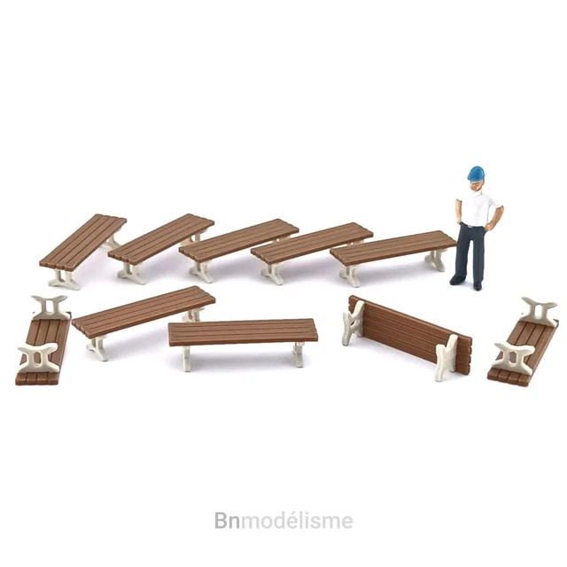 HO LOT DE 2 abris de quai 1/87 décor train gare diorama maquette 56 miniature EUR 5,25 - FR HO LOT DE 2 abris de quai 1/87 décor train gare diorama maquette 56 miniature EUR 5,25 - FR
