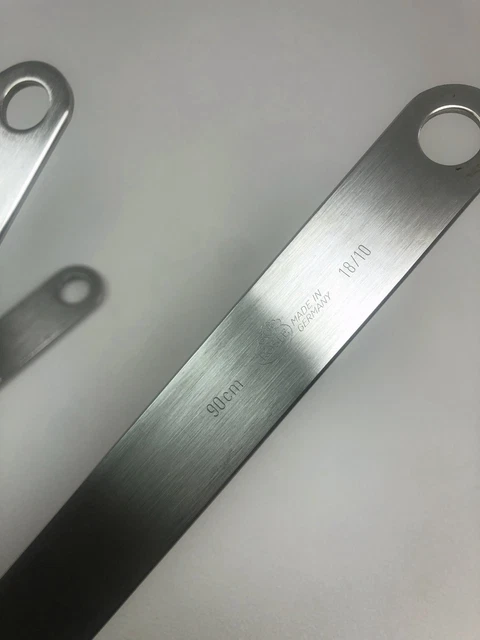 RÖSLE Normleiste 40cm Edelstahl - Für Offene Küche & Flexible Befestigung